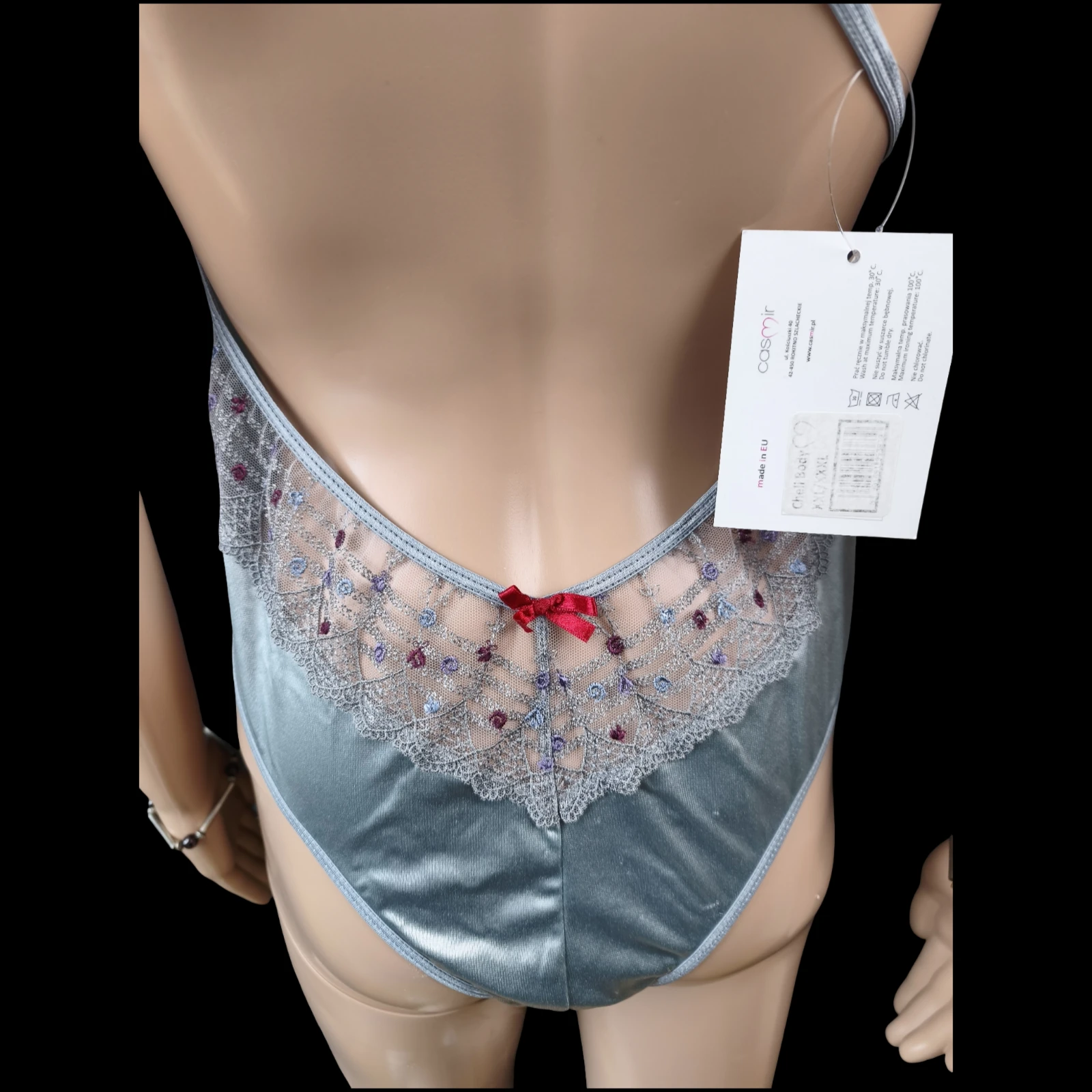 Cuerpo satinado con estilo femenino y elegante, marca Casimir – Nuevo / Talla 44/46 – photo 11